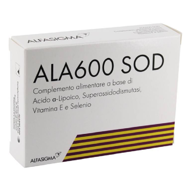 ALA 600 SOD 20CPR ALA 600 SOD 20CPR