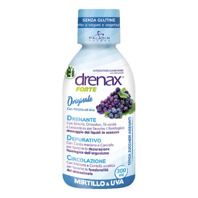DRENAX FORTE MIRTILLO/UVA300ML DRENAX FORTE MIRTILLO/UVA300ML
