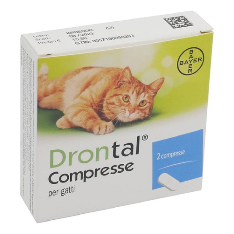 DRONTAL*2CPR GATTO DRONTAL*2CPR GATTO