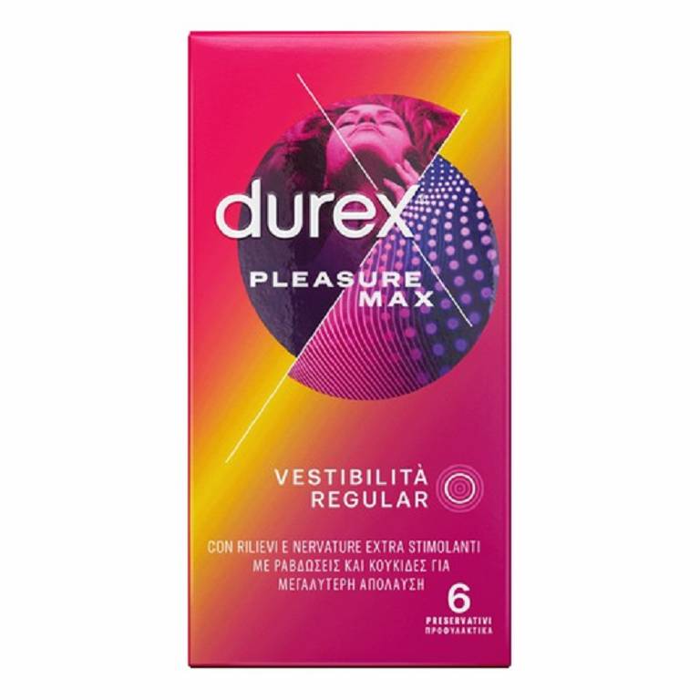 DUREX PLEASUREMAX EASYON 6PZ DUREX PLEASUREMAX EASYON 6PZ