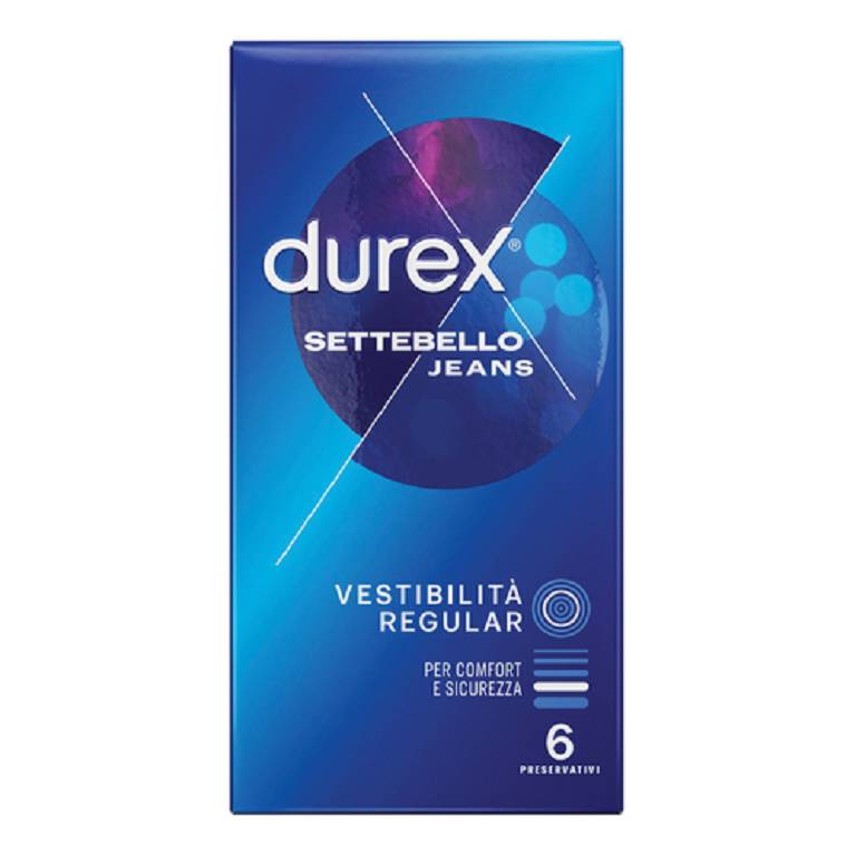DUREX SETTEBELLO JEANS 6PZ DUREX SETTEBELLO JEANS 6PZ