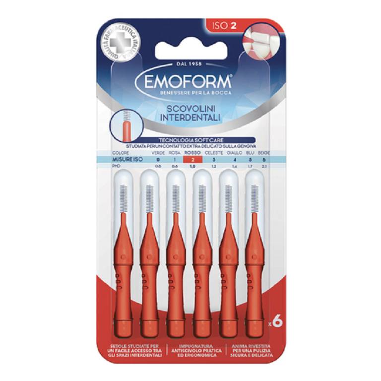 EMOFORM SCOVOLINO ISO 2 ROSSO EMOFORM SCOVOLINO ISO 2 ROSSO