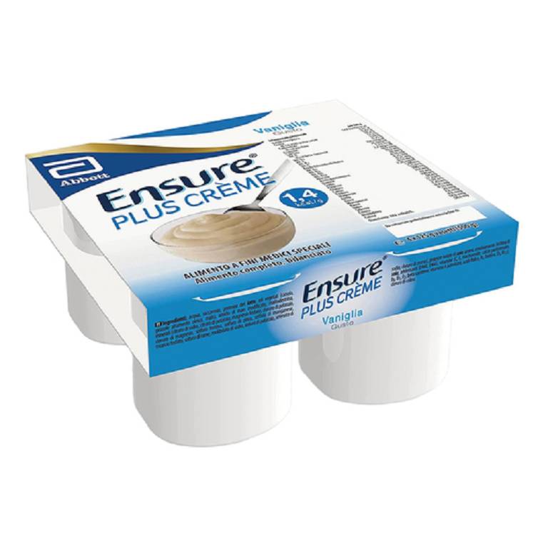 ENSURE PLUS CREME VAN 4X125G ENSURE PLUS CREME VAN 4X125G