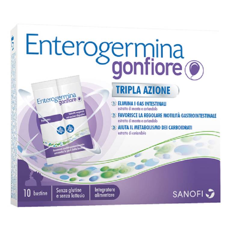 ENTEROGERMINA GONFIORE 10+10BU ENTEROGERMINA GONFIORE 10+10BU