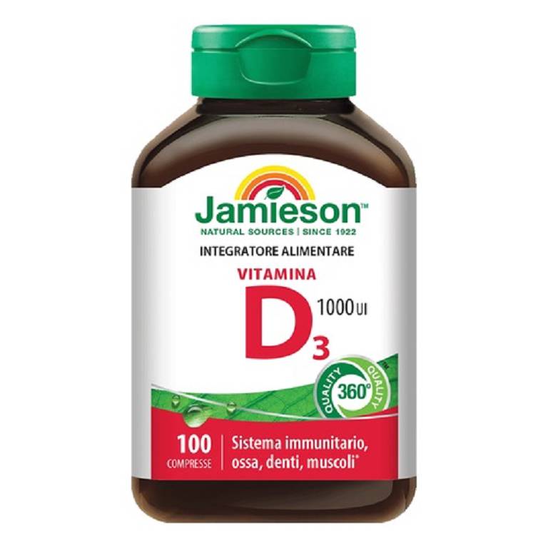 JAMIESON VIT D3 1000 100CPR JAMIESON VIT D3 1000 100CPR