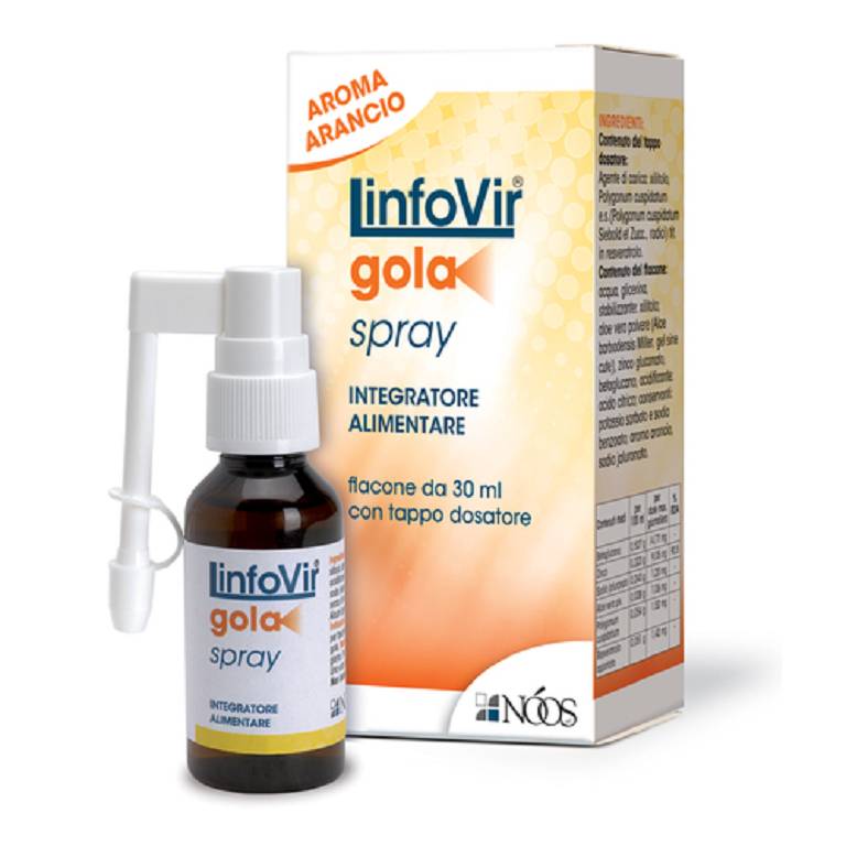 LINFOVIR GOLA SPRAY ORALE 30ML LINFOVIR GOLA SPRAY ORALE 30ML