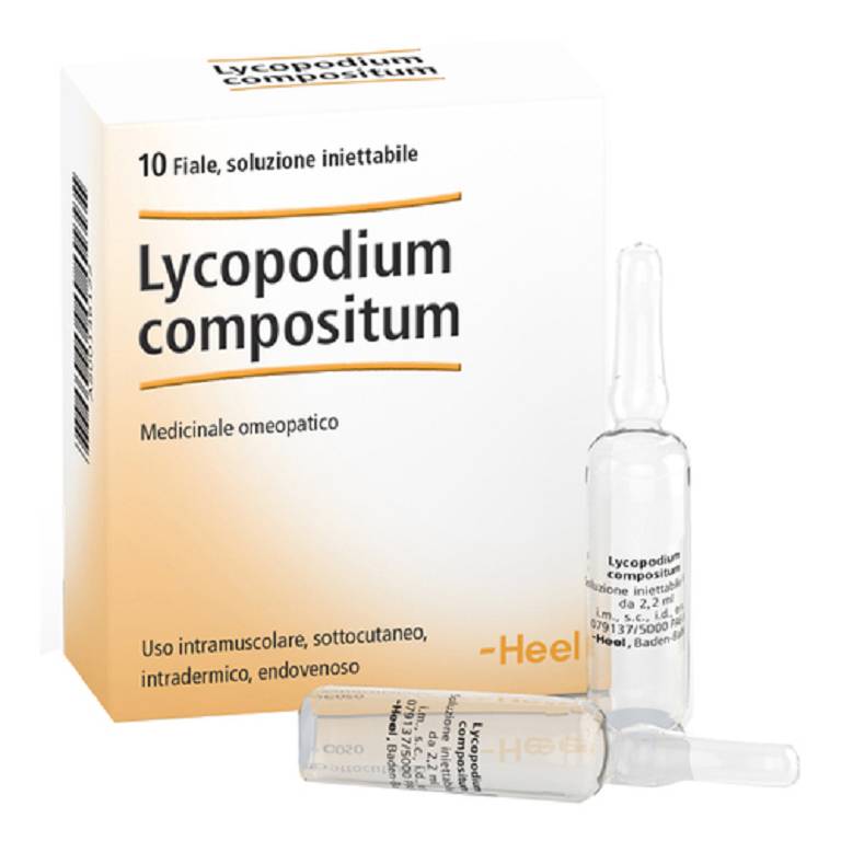 LYCOPODIUM COMP 10F 2,2ML HEEL LYCOPODIUM COMP 10F 2,2ML HEEL