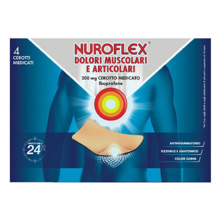 NUROFLEX DOLORI MUSC*4CER200MG NUROFLEX DOLORI MUSC*4CER200MG