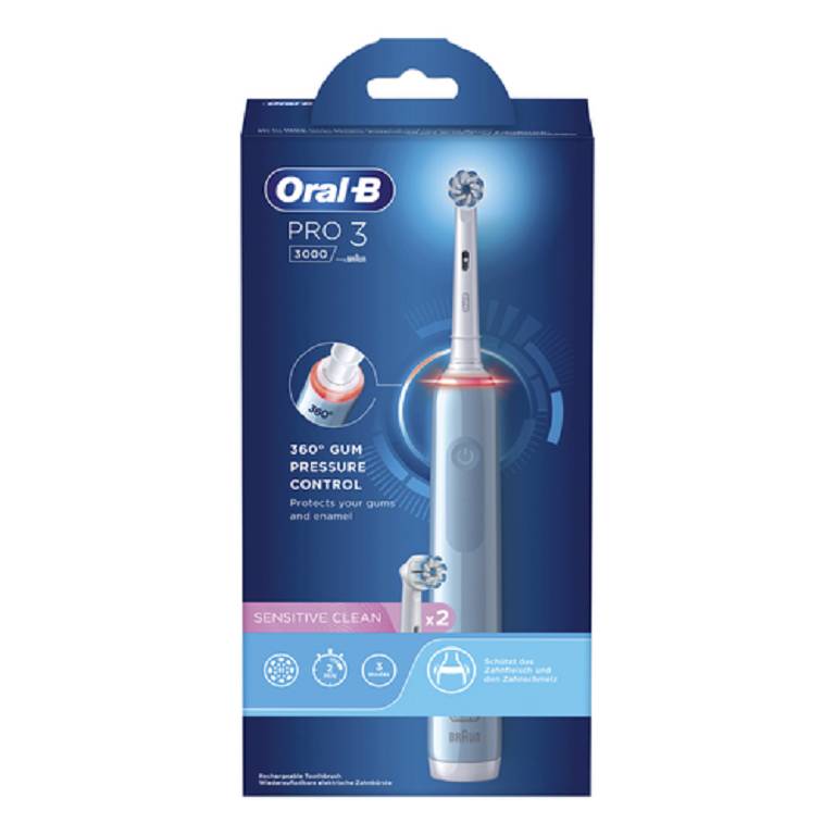 ORALB PRO 3 BLU SENS SPAZZ+2RE ORALB PRO 3 BLU SENS SPAZZ+2RE