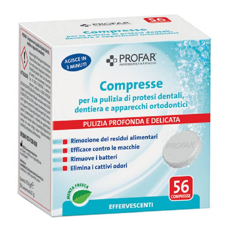 PROFAR COMPRESSE PULIZIA 56PZ PROFAR COMPRESSE PULIZIA 56PZ