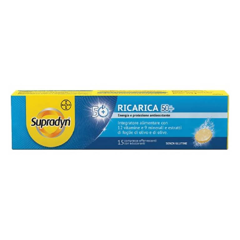 SUPRADYN RICARICA 50+ 15CPR EF SUPRADYN RICARICA 50+ 15CPR EF