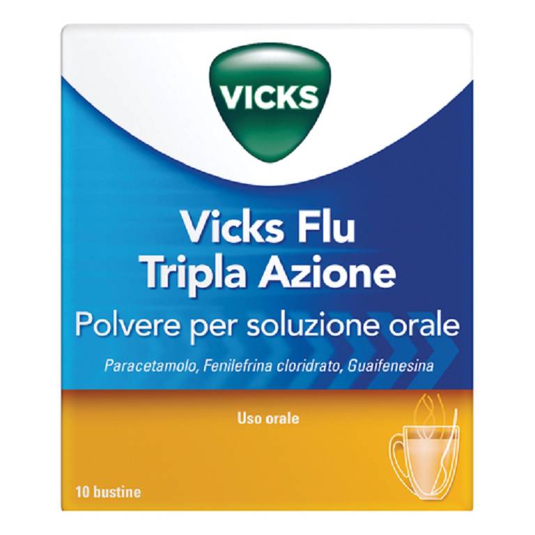 VICKS FLU TRIPLA A*OS 10BUST VICKS FLU TRIPLA A*OS 10BUST