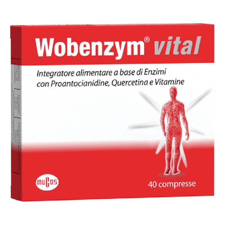 WOBENZYM VITAL 40CPR WOBENZYM VITAL 40CPR